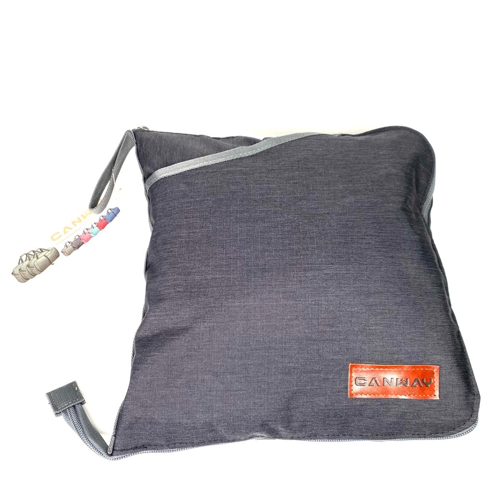 NEW Canway Travel Duffel Bag Foldable Weekender Bag Gray